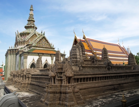 THAILAND, BANGKOK- January 13: Grand Palace details on January 13, 2013 in Bangkok        のeditorial素材