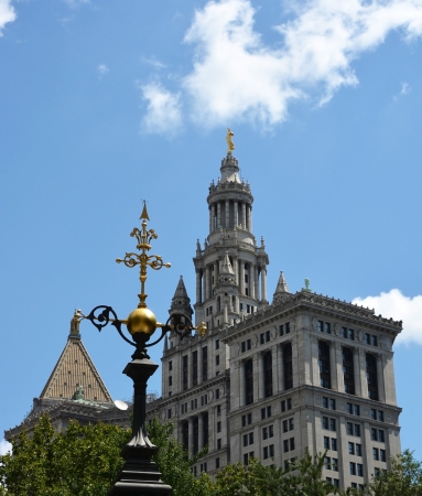 The Municipal Building, center of city operations, in New York City, NYのeditorial素材