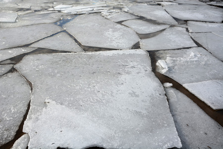 Broken ice  Picture can be used as a background