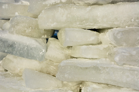 Icy texture. Picture can be used as a backgroundの写真素材