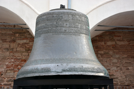 Old Bell in the Veliky Novgorod city, Russiaのeditorial素材