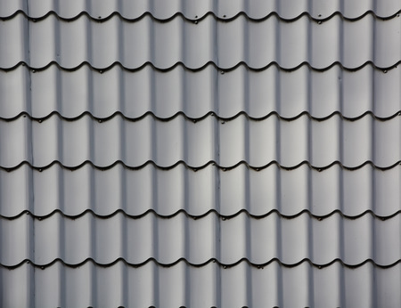 Grey Roof tiles. Picture can be used as a backgroundの写真素材