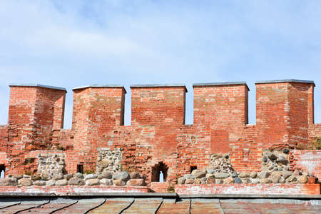 Novgorod Kremlin in autumn season. Veliky Novgorod, a historical city in Russia that is over 1000 years oldの写真素材