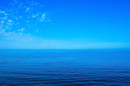 Black sea at Crimea, Russiaの写真素材