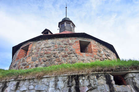 Korela fortress. Priozersk. Travel in Russiaのeditorial素材