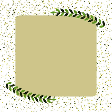 Vector frame for pictures, invitations, postcards. sample.のイラスト素材