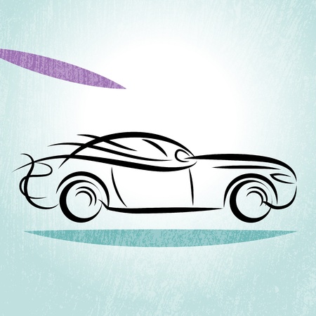 Car Silhouetteのイラスト素材