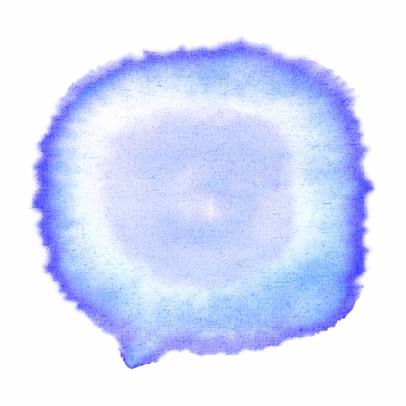 Speech Bubble, Watercolor Brushwork Background, with Space for Your Text or Imageの写真素材