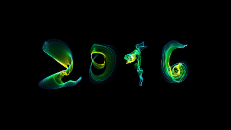 2016 Happy New Year by lightの写真素材