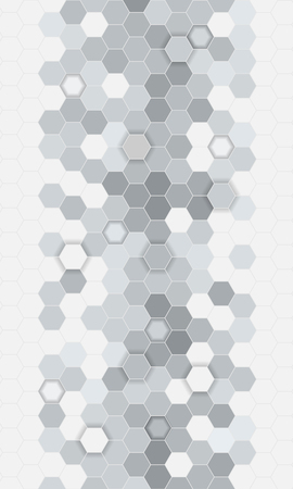 Abstract hexagons pattern background  for mobile UI wallpaperのイラスト素材