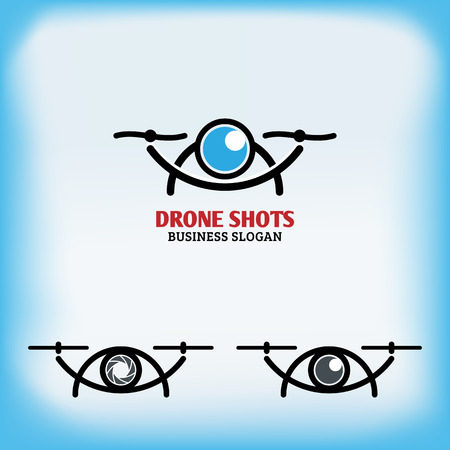 Drone quadrocopter designのイラスト素材