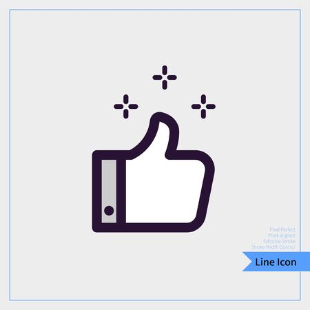 Like icon.のイラスト素材
