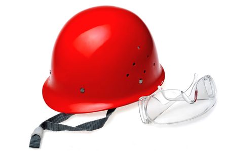 Using to the protection body doesn't need to be subjected to injury of safety protection thingの写真素材