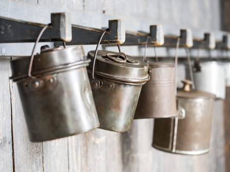 Vintage Lunch Box / Containerの写真素材