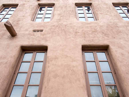 Sanfa Fe Adobe Public Buildingの写真素材