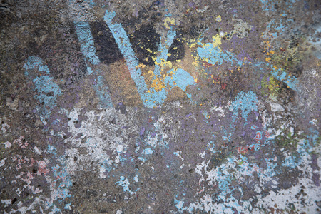 Close up of colorful graffiti, great background for designers.の写真素材
