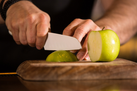 Apple sliceの写真素材