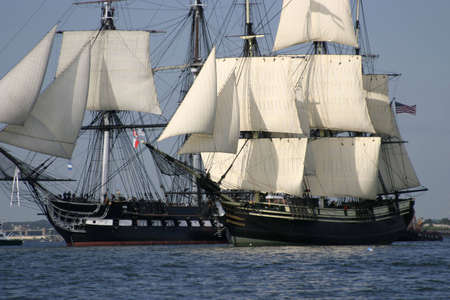 USS Constitution and Friendship of Salem