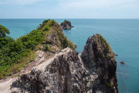 View at Mu Koh Lanta National Park, on the southernmost part of Koh Lanta island in southern Thailand.の写真素材