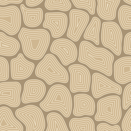 Abstract seamless pattern with many different particles next to each other. Surface is broken to pieces. It looks like maze or puzzles. Wrapping, print on clothes, wallpaper. Vector, eps10のイラスト素材