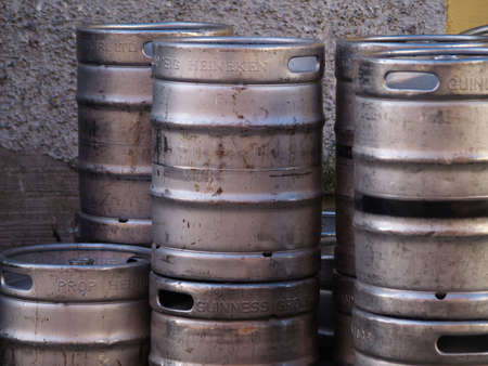 kegs of beer