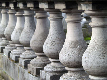 stones balustrade      の写真素材