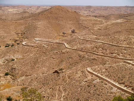 mountains,Tunisia        の写真素材