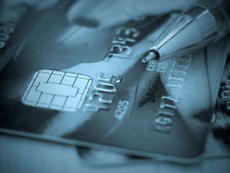 credit cardの写真素材