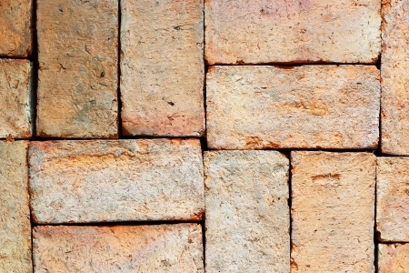Brick floor background or textureの写真素材