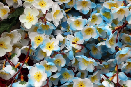 The beautiful decoration artificial flowerの写真素材