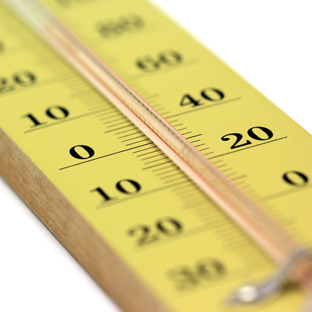 thermometer isolated on white background