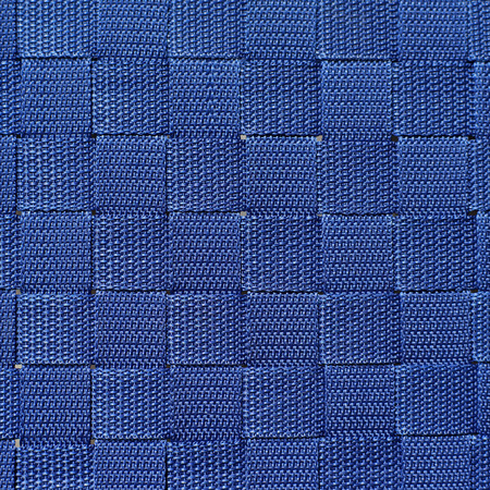 blue woven plastic as background or pattern