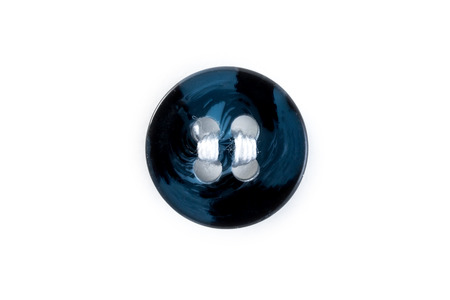 button with white thread on white backgroundの写真素材