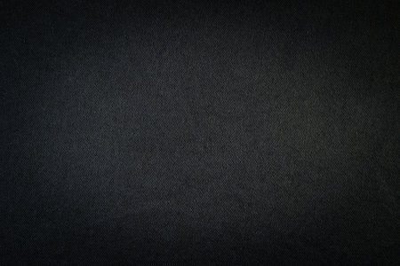 Fabric background of dark gray textileの写真素材