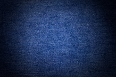 Denim Fabric with Vignettingの写真素材