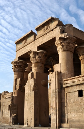 The Egyptian temple の写真素材