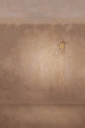 old concrete brown wall with energy light switcherの写真素材