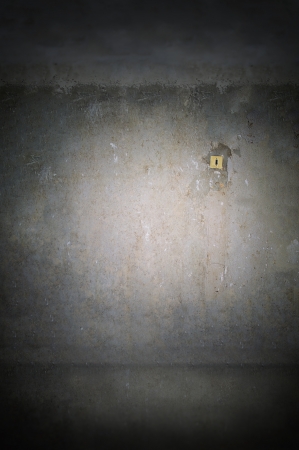 old concrete wall with energy light switcherの写真素材