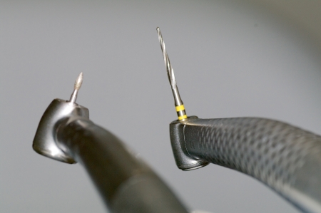 dental stomatology equipment orthodontic tools close upの写真素材