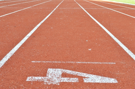 lane 4 start line