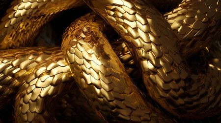 close up snake body snake skin texture. Illustrationの素材