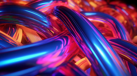 Abstract Background Electric cables and wire close up, computer and electricalの素材