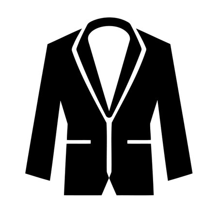 black and white drawing jacketのイラスト素材