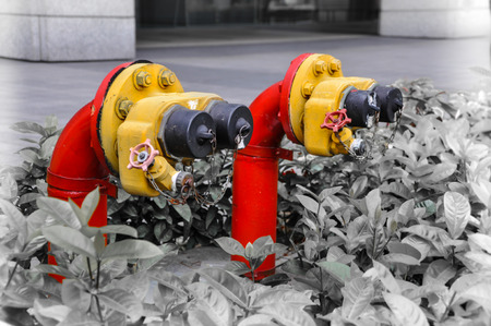 Fire Department Connection or Water valves for Fire protection