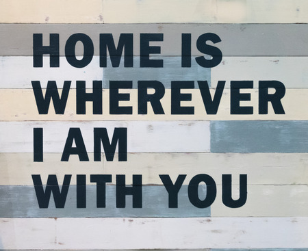 wooden signboard painting textの写真素材