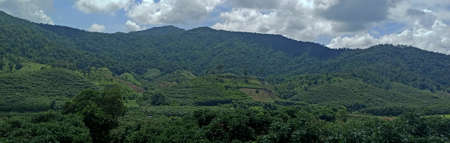 The vast mountain ranges in Asia