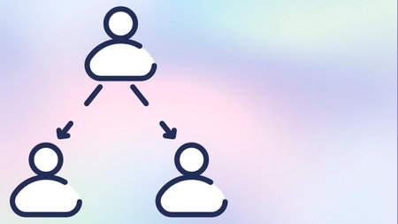 Illustration of a social network concept with a group of people connectedの写真素材