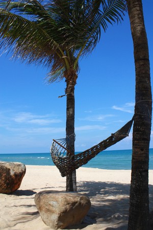 Relax on the beachの写真素材