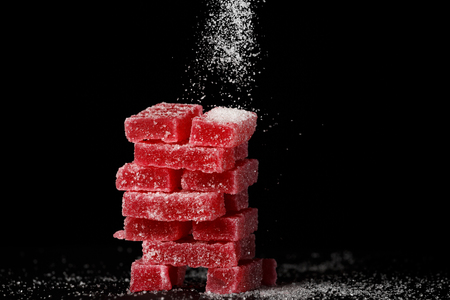 fruit jellyの写真素材