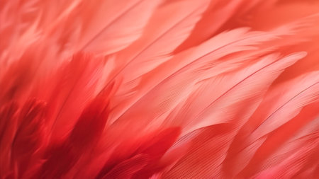 Beautiful abstract white and red feathers on white background and soft white feather texture on red pattern and red background, feather background, red bannersの素材